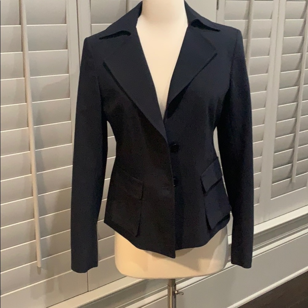 Ann Taylor large lapel blazer